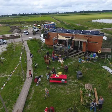 Tiny House, De Trailer Op Landgoed Rorik Campingplatz Beverwijk