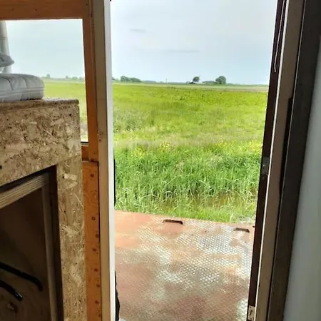 Campingplatz Tiny House, De Trailer Op Landgoed Rorik